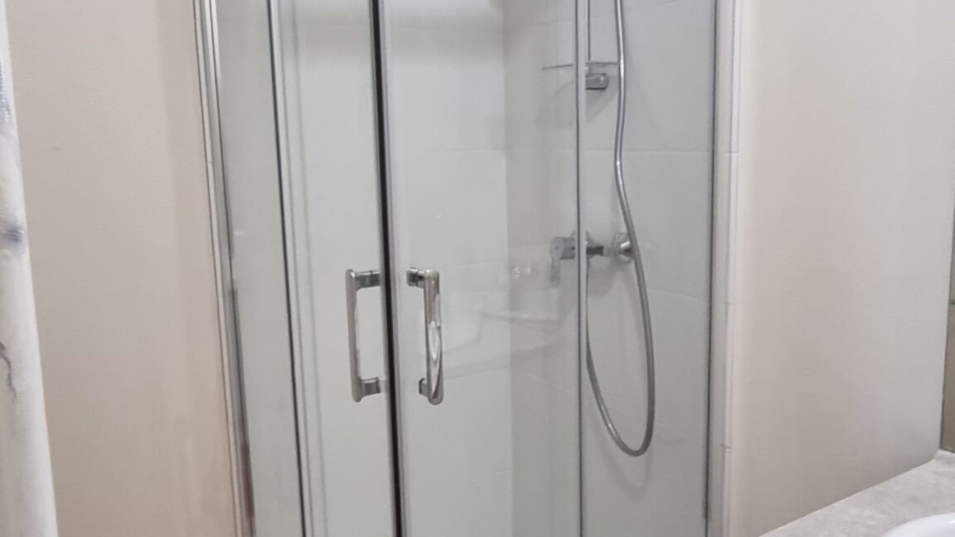 Douche après travaux